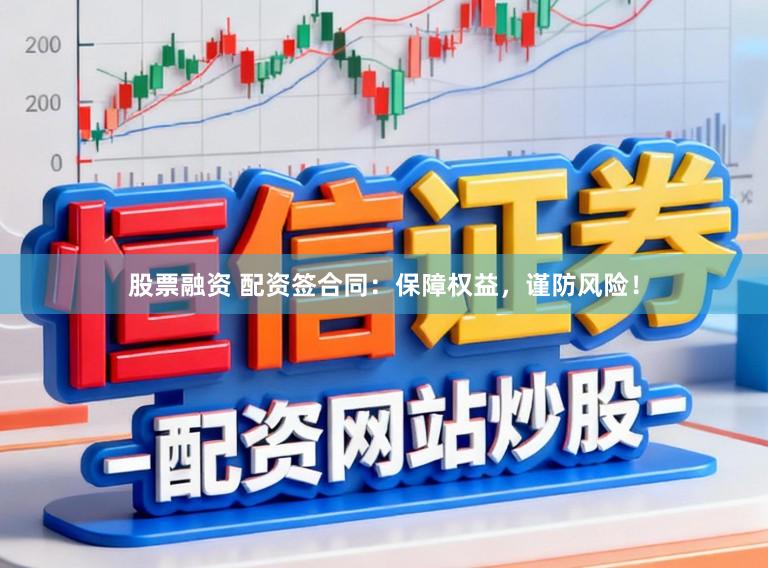 股票融资 配资签合同：保障权益，谨防风险！