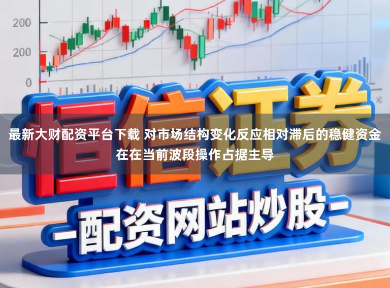 最新大财配资平台下载 对市场结构变化反应相对滞后的稳健资金在在当前波段操作占据主导