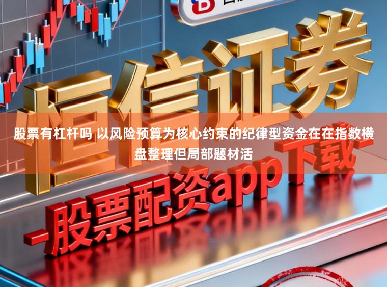 股票有杠杆吗 以风险预算为核心约束的纪律型资金在在指数横盘整理但局部题材活