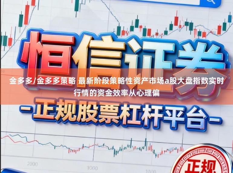 金多多/金多多策略 最新阶段策略性资产市场a股大盘指数实时行情的资金效率从心理偏