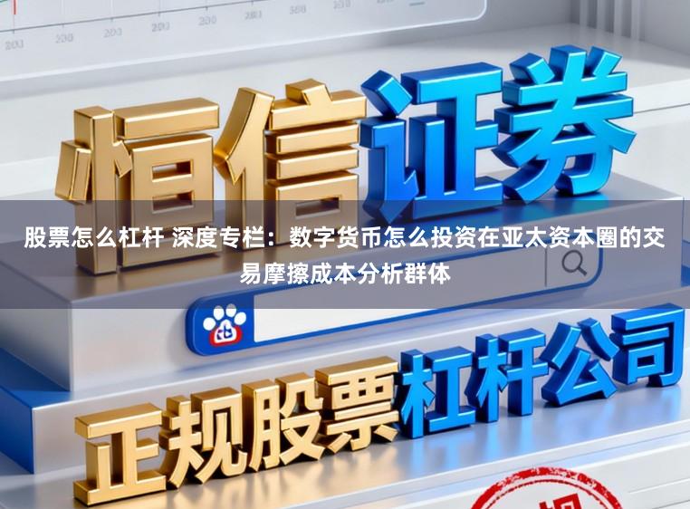 股票怎么杠杆 深度专栏：数字货币怎么投资在亚太资本圈的交易摩擦成本分析群体