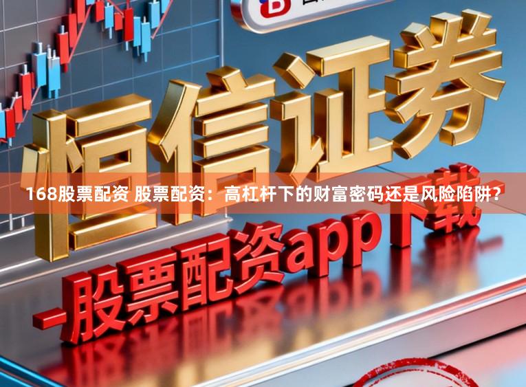 168股票配资 股票配资：高杠杆下的财富密码还是风险陷阱？